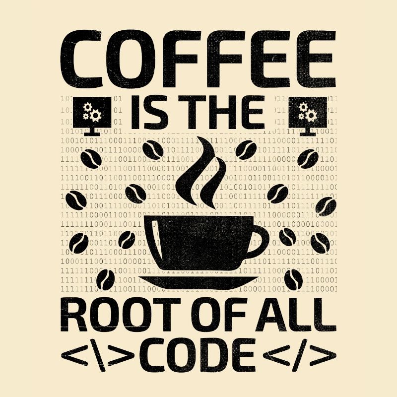 Coffee Coding Programmer Coder Developer Nerd Coff