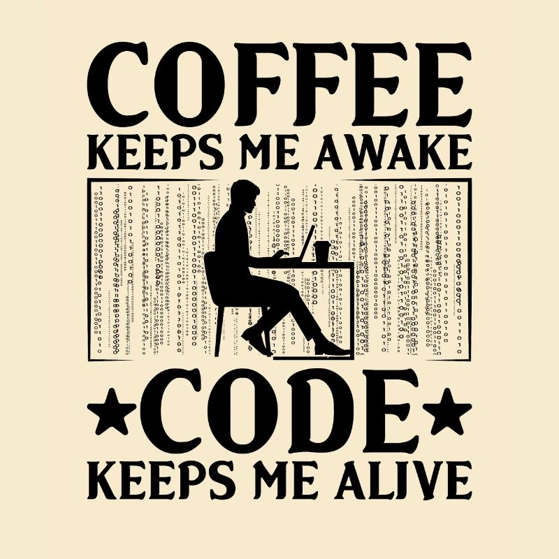 Café Codage Programmeur Codeur Développeur Nerd Coff