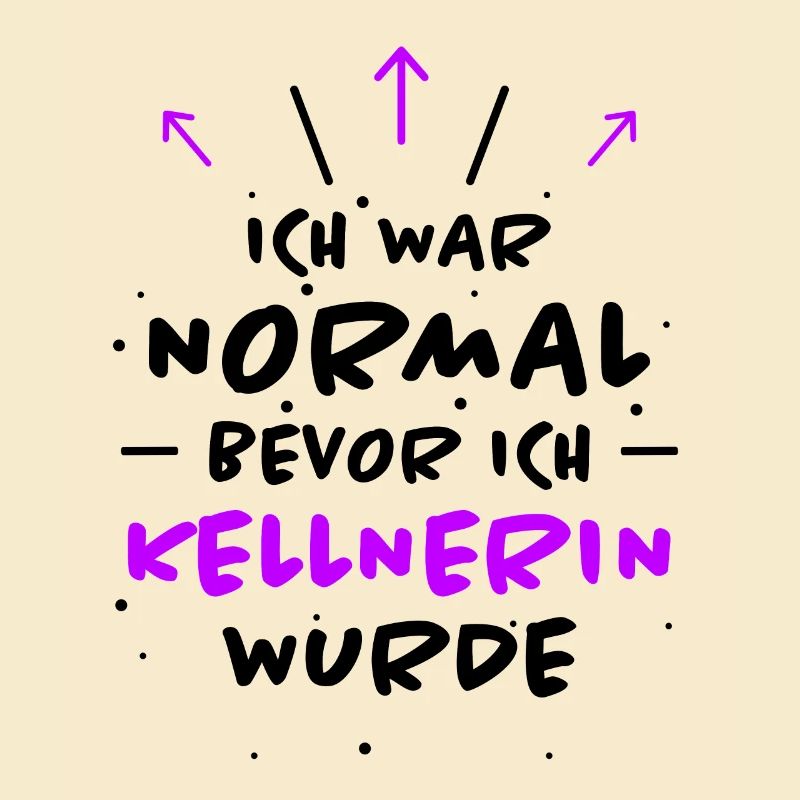 Kellnerin Spruch Kellner Beruf Kellnerin Geschenk