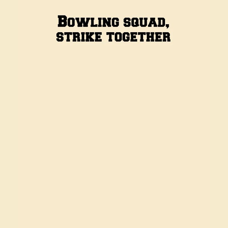 Bowling - Équipe de bowling, frappez ensemble