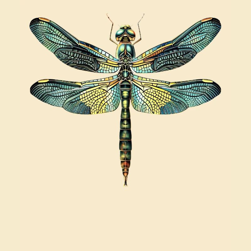 Libellule Libellule Ailes Colorées Libellules Mignonnes