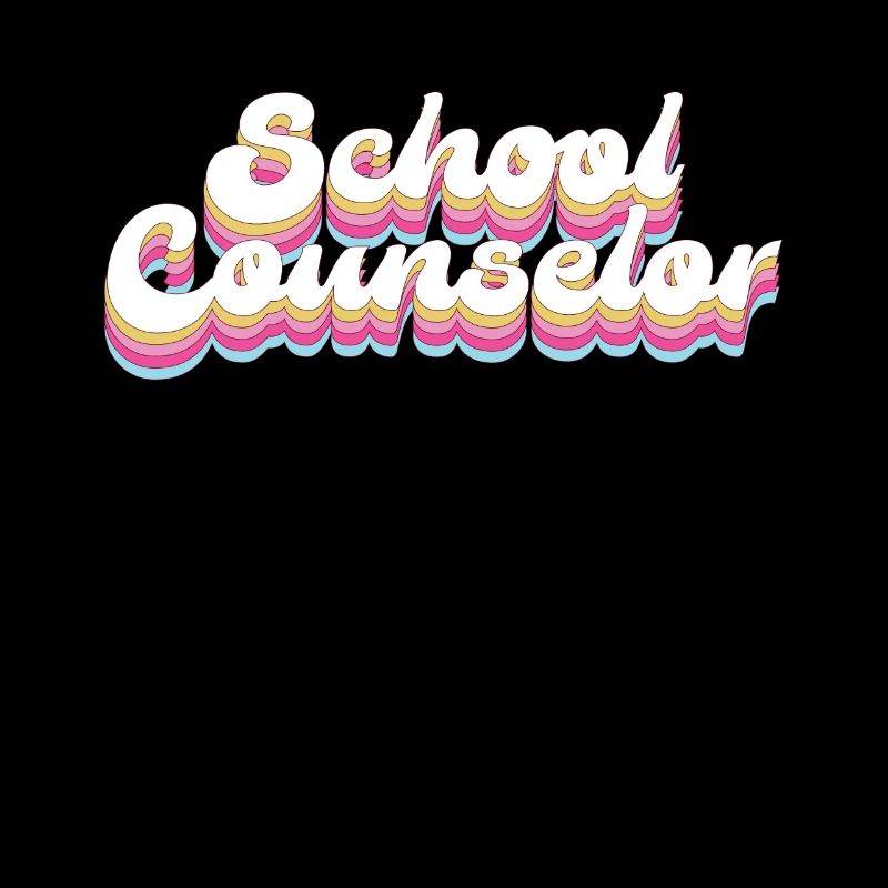 School Counselor Retro 80s 90s