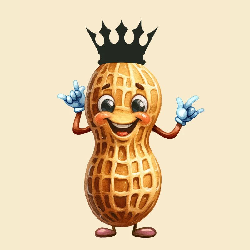 Peanut King Peanuts Nut Nuts Peanuts