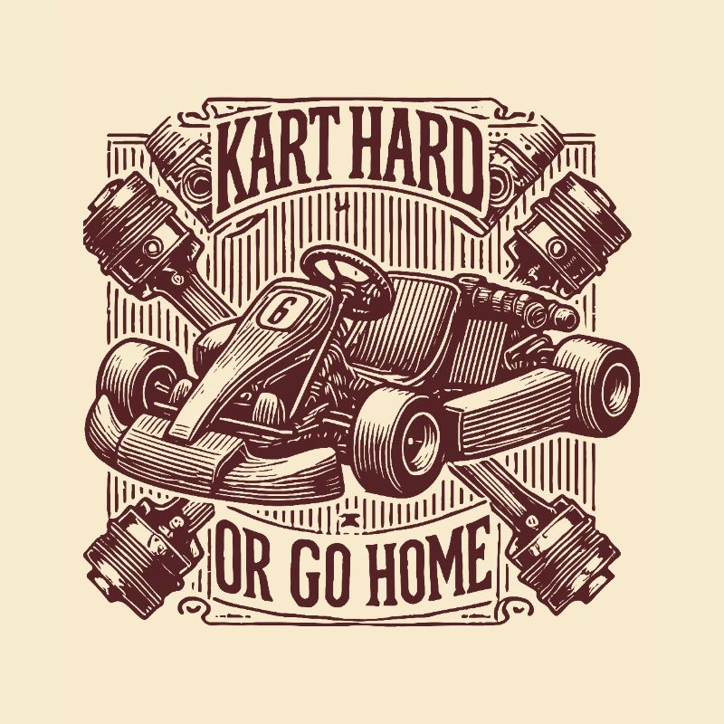 Kart Hart Oder Geh Nach Hause Go-Kart