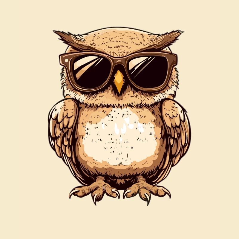 Coole Eule