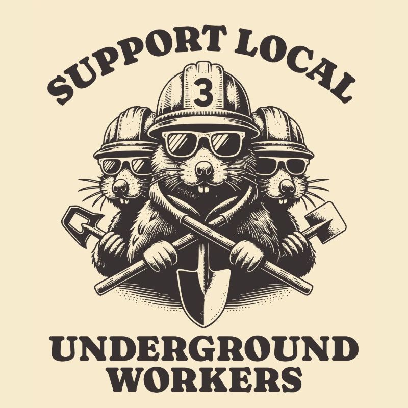Support Local Underground Workers Lustiges Mole