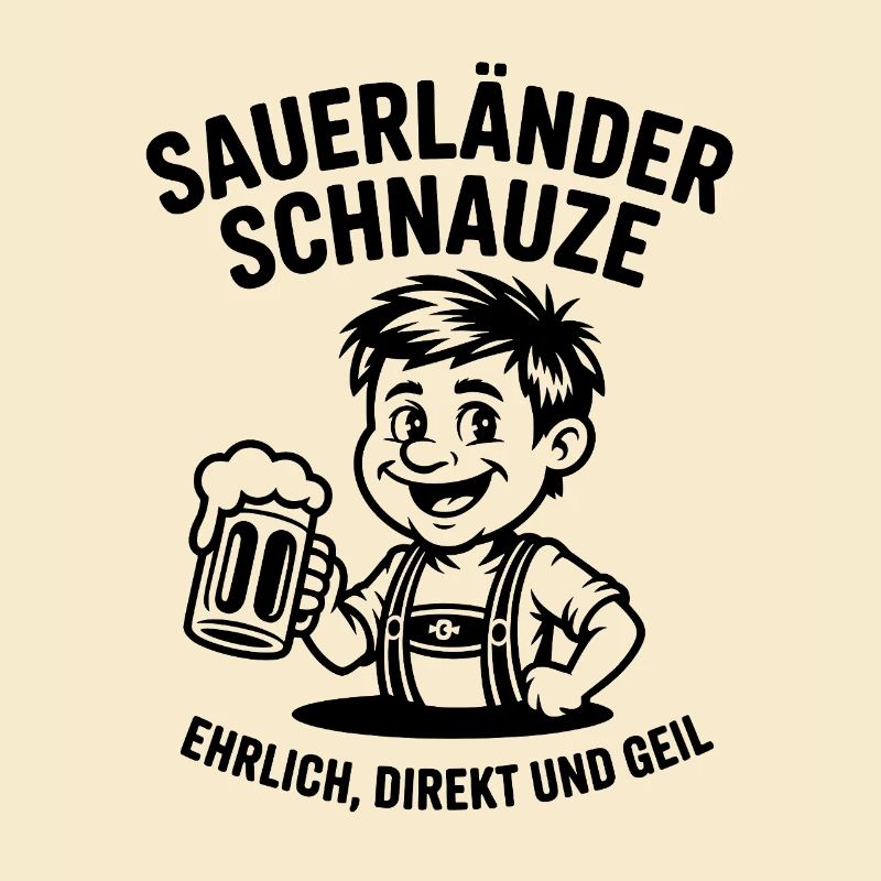 Sauerländer museau honnête, direct et corné