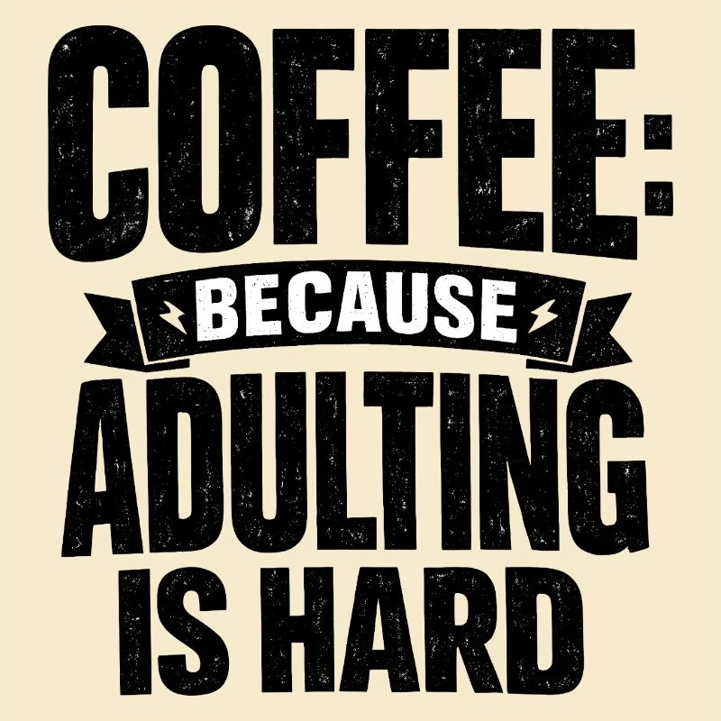 Coffee because Murder is wrong Kaffee retro