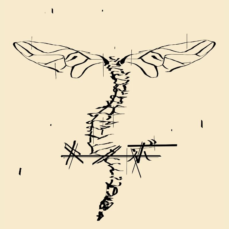 Bone dragonfly
