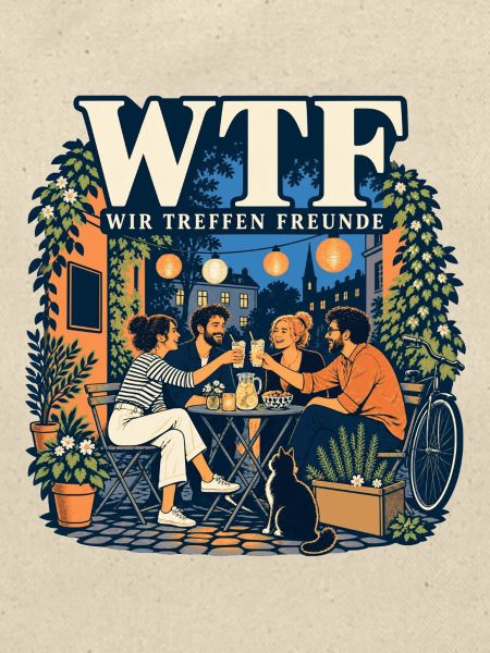 Wir treffen Freunde