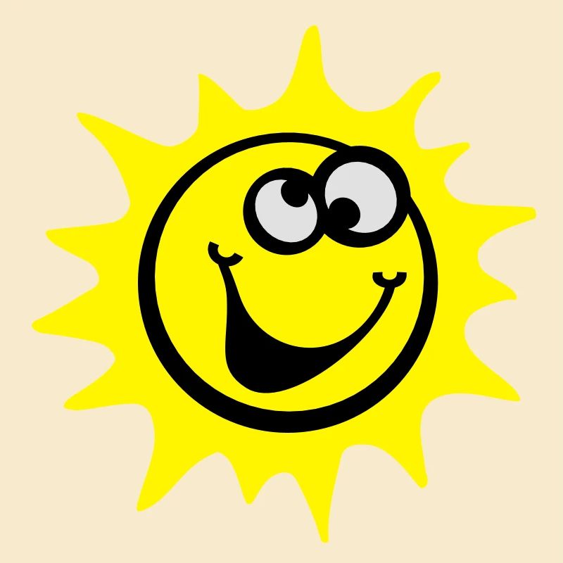 soleil smiley 3c / style comique