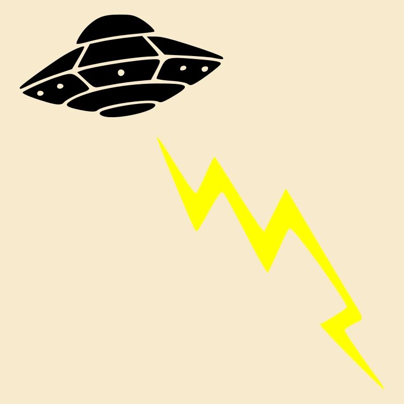 Invasion d’OVNIs, attaque éclair Vector extraterrestre