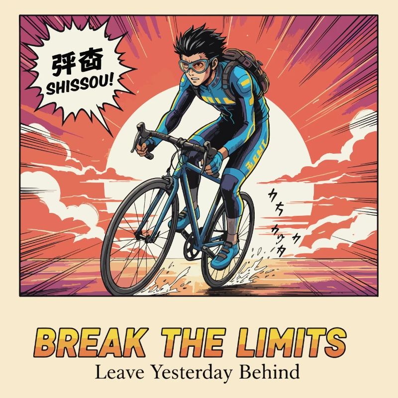 Héros du cyclisme Break The Limits