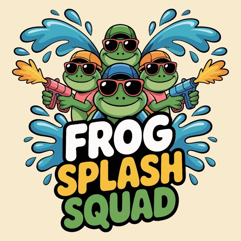 Frog Splash Squad Frog Crew