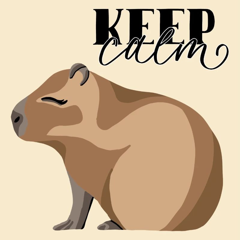 Keep Calm Capybara