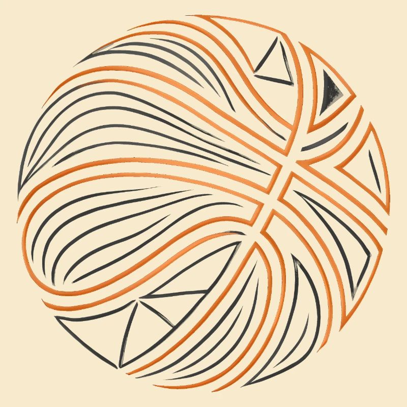 Thread Swivel Orange Black