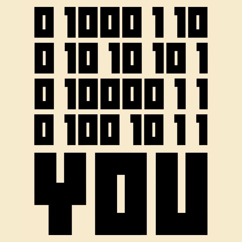 Binärcode F**k YOU – Geek Code & Nerd Humor