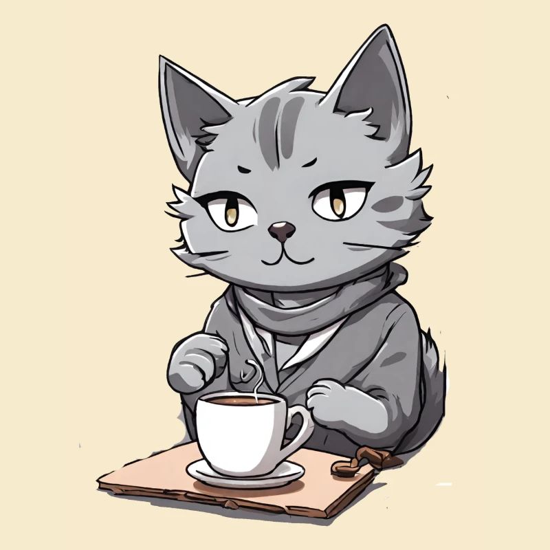 chat café