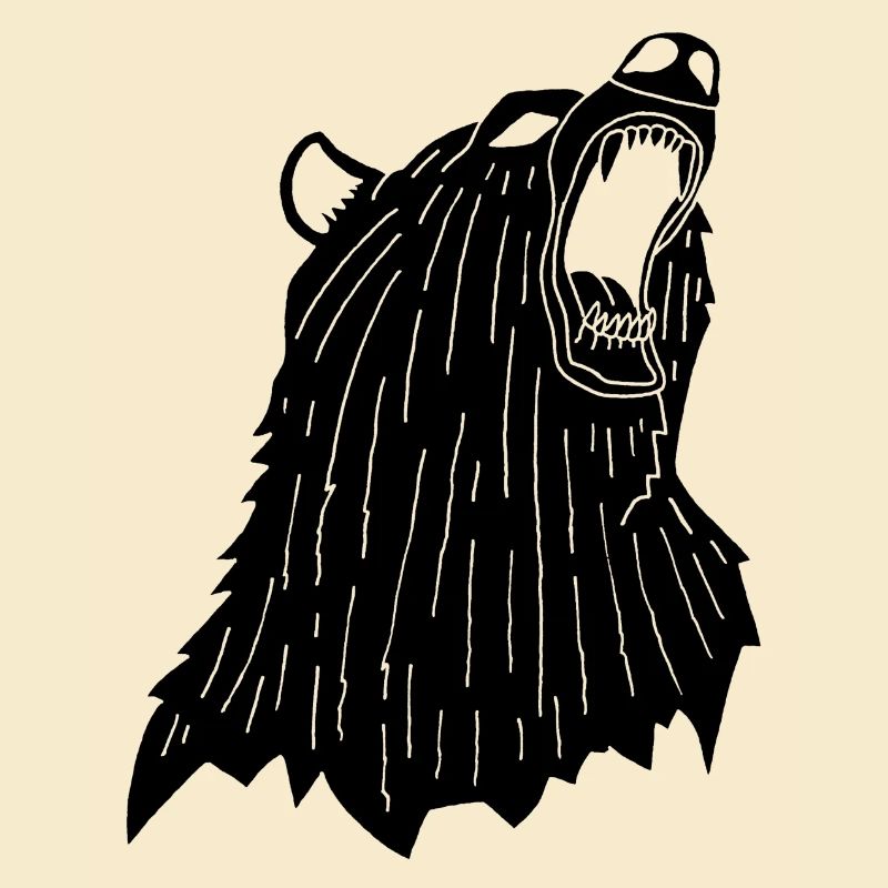 Angry Black Bear
