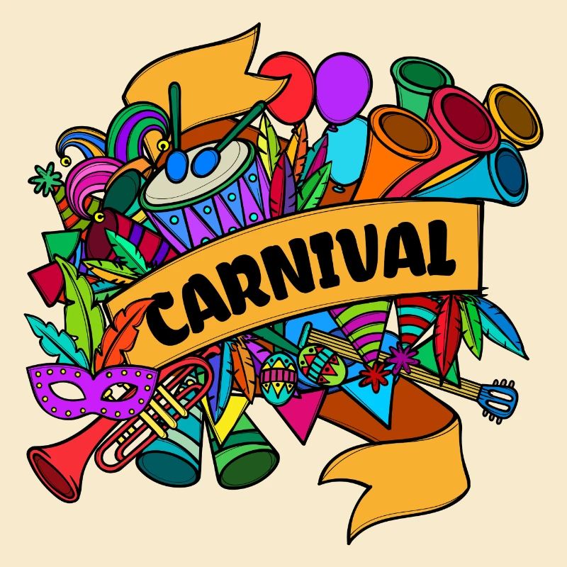 Carnival Masks Carnival Carnival Procession