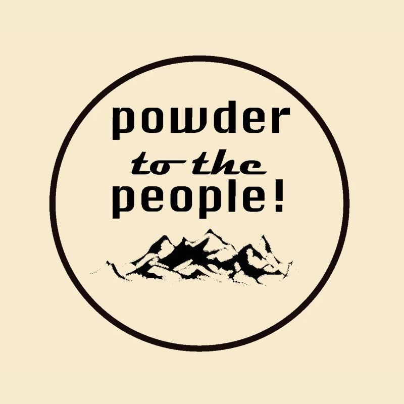 poudre au peuple!