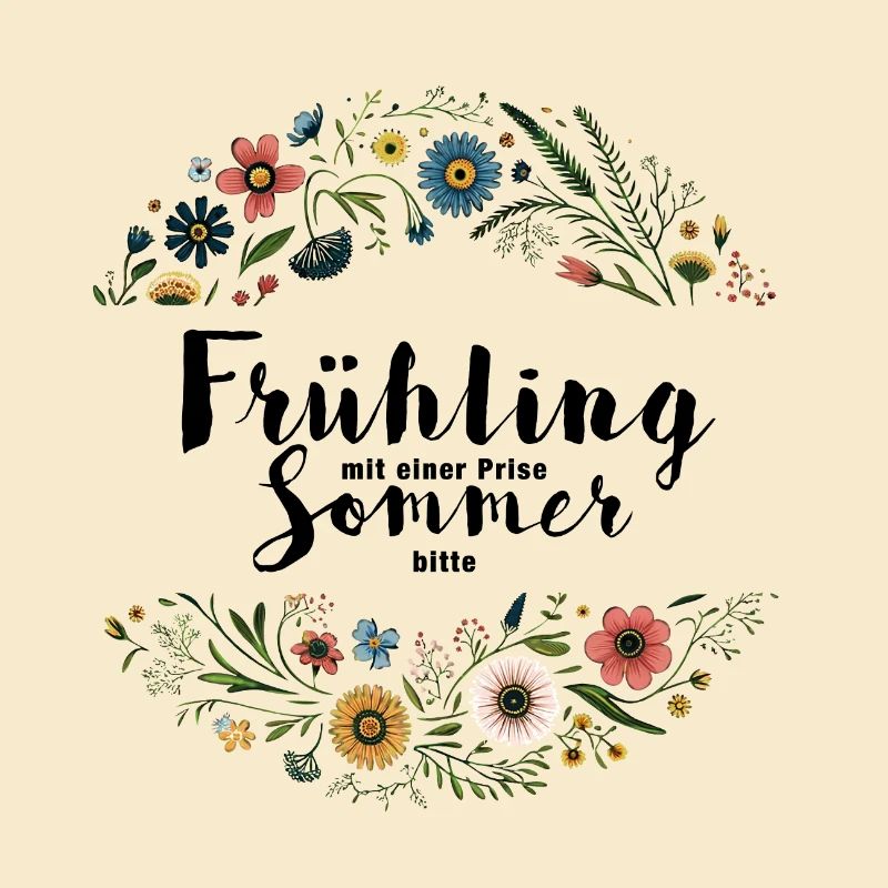 Frühling mit einer Prise Sommer, bitte!