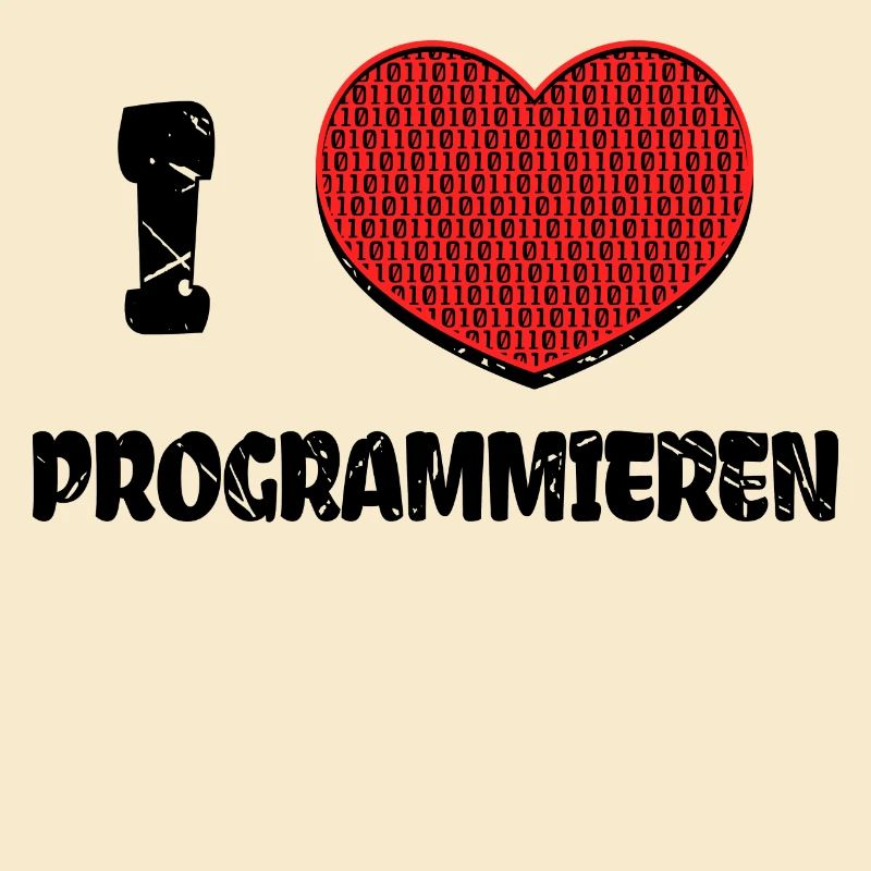 Developer Herz Webentwickler Statement Computer