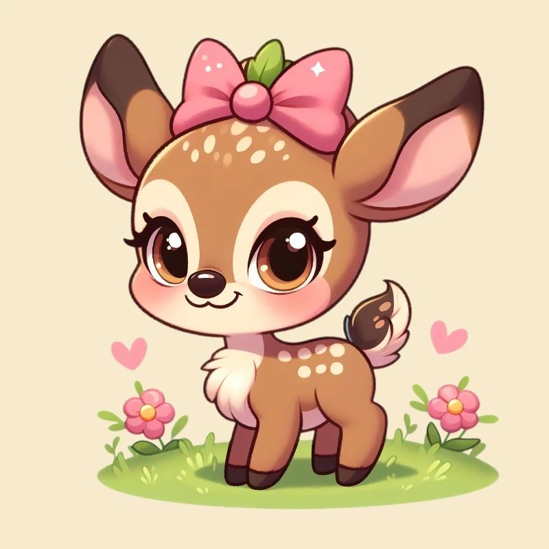 Petit Faon mignon 3