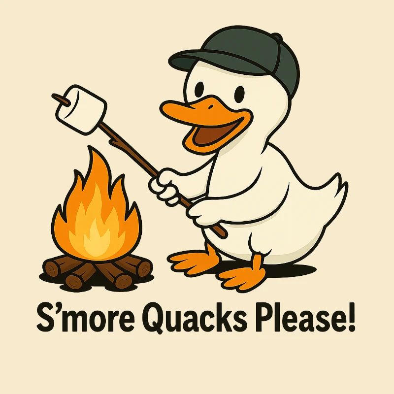 S'more Quacks Please! – Camping Duck