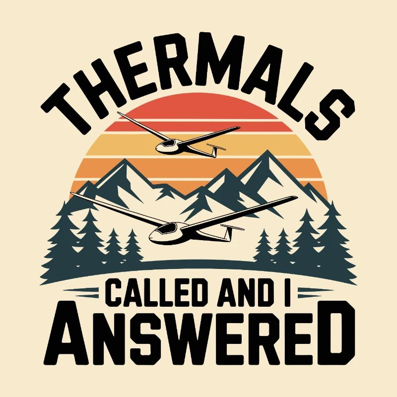Glider thermals call, I answer – gliding