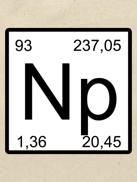 Neptunium Elementar Minimalkunst