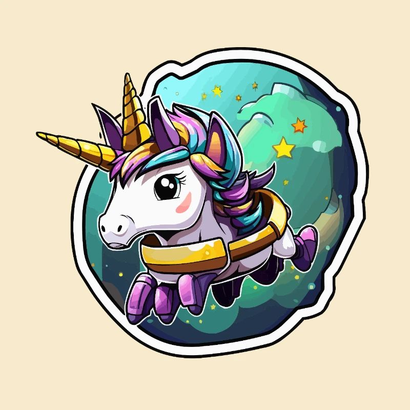 Armure d’Étoile de Licorne Spatiale