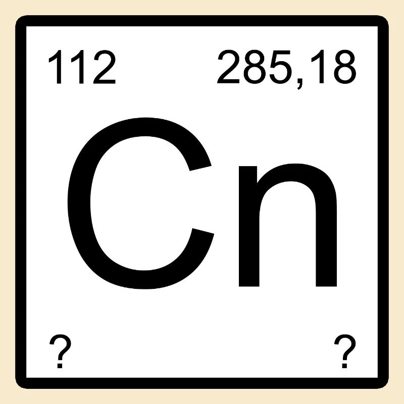 Copernicium Element Block Tee