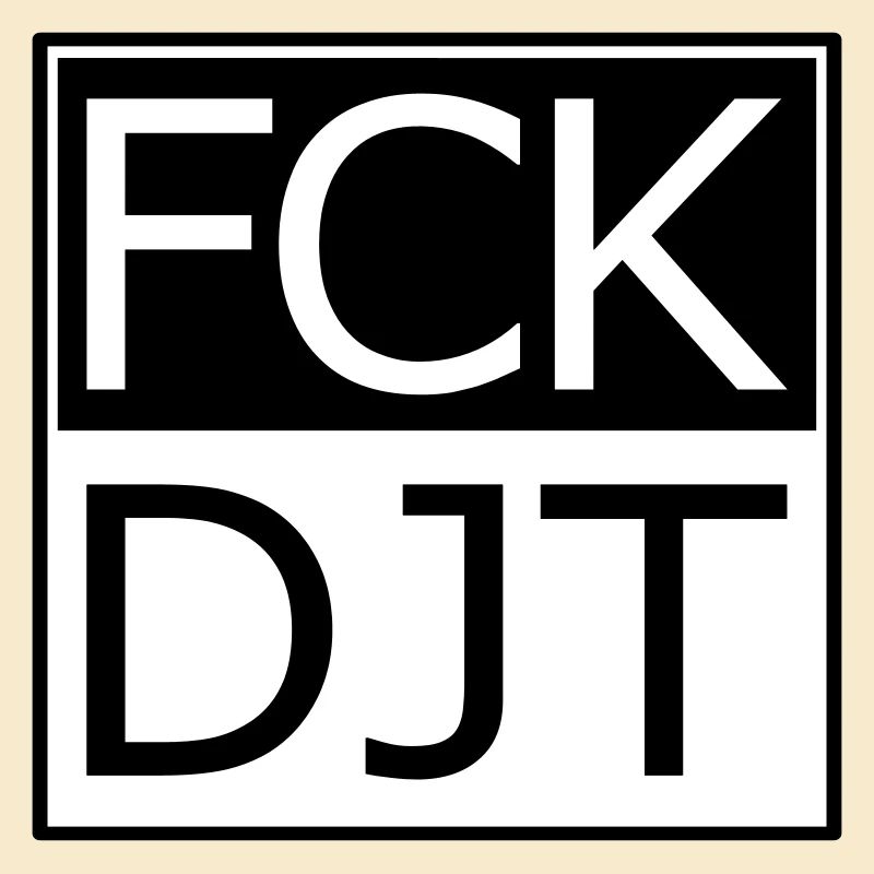 Provocative Block Typography Protest