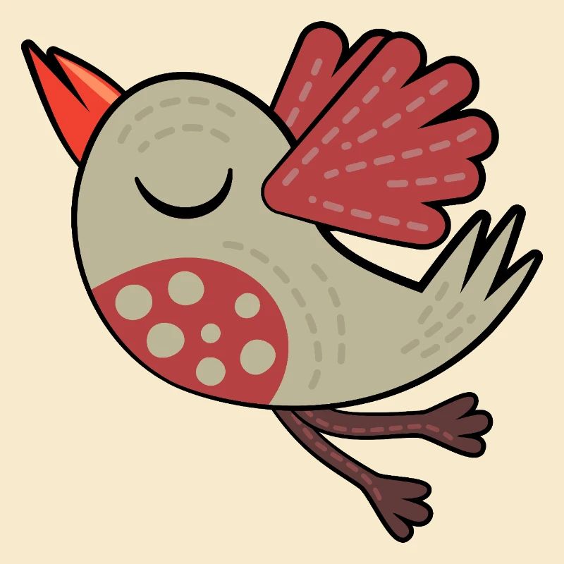 Kleiner Brauner Vogel
