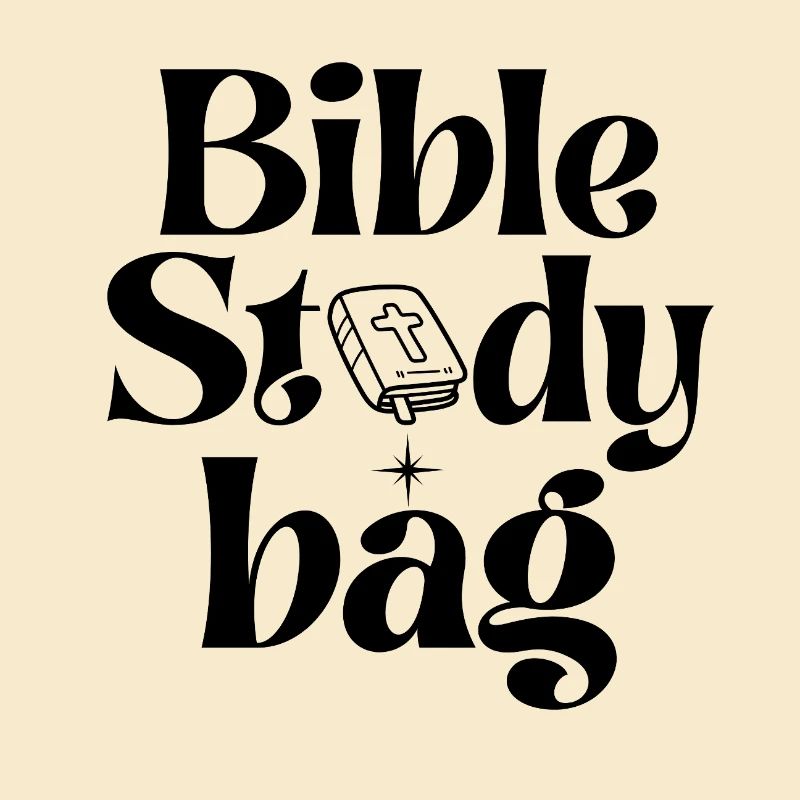 Bible Study bag Bibelstunde Tasche Gott Glaube 