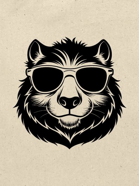 Kapybara mit Sonnenbrille