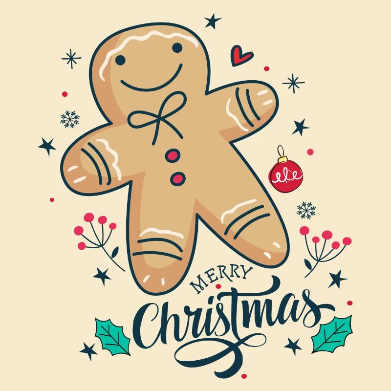 Biscuit de Noël.Joyeux Noël.
