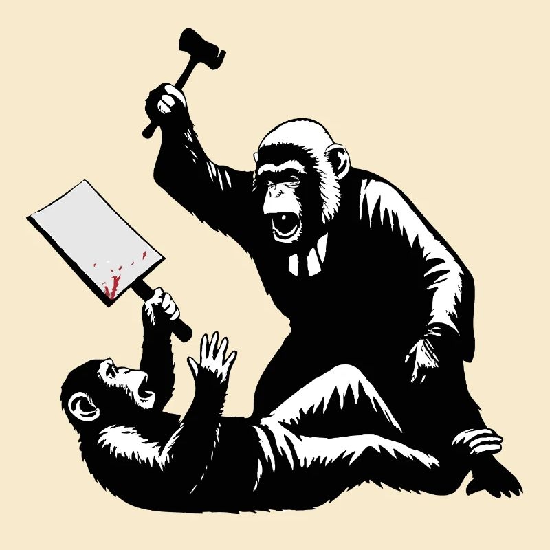 Monkey judge hits protesters