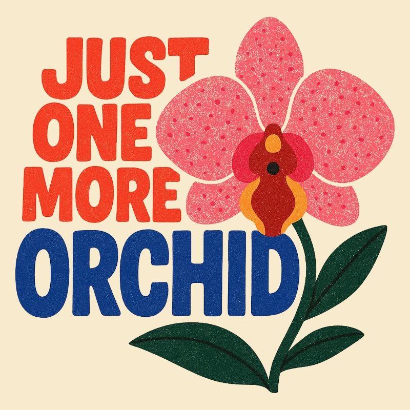 Nur noch eine Orchidee