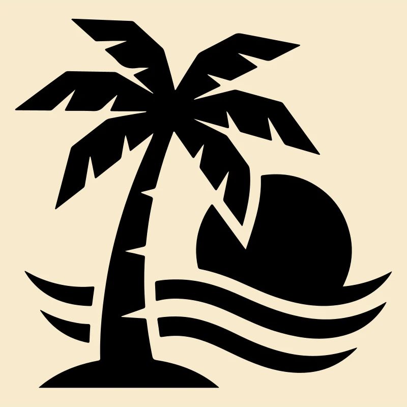 Palm Tree Beach Sun