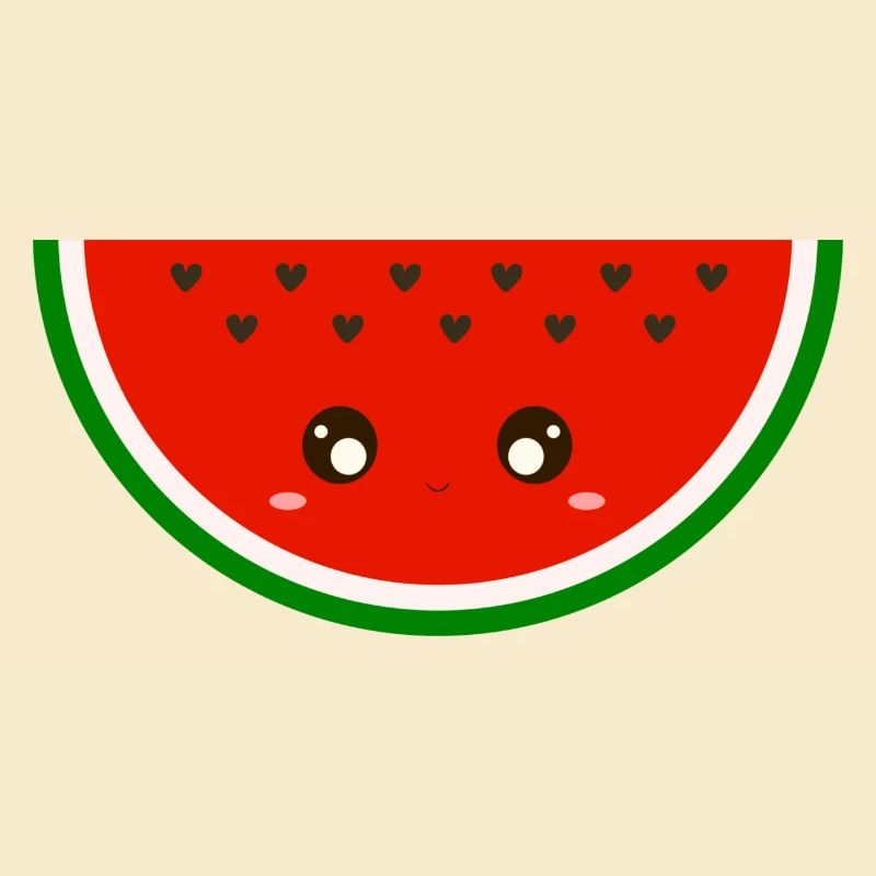 pastèque kawaii