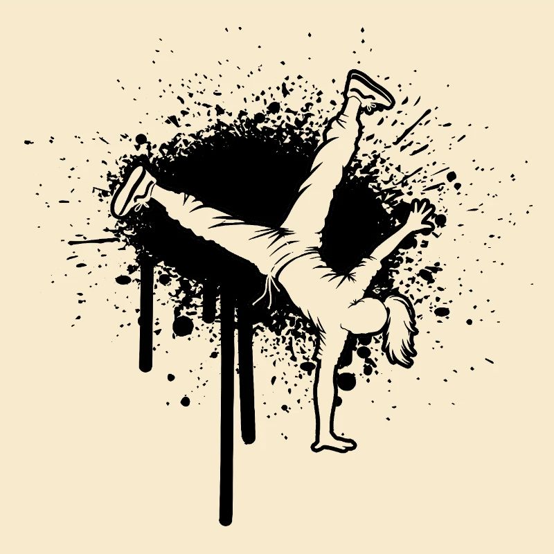 Gift idea for a breakdancer with breakdancing