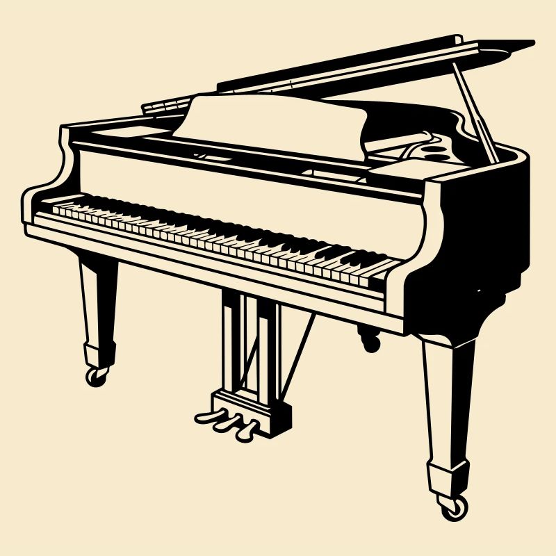 piano à queue piano
