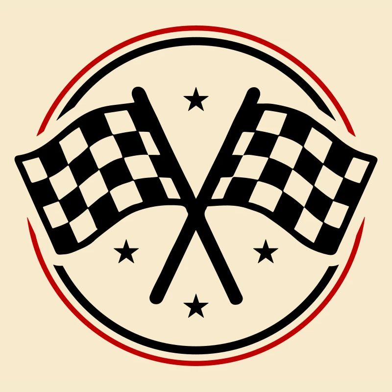 Drapeau de course à damier