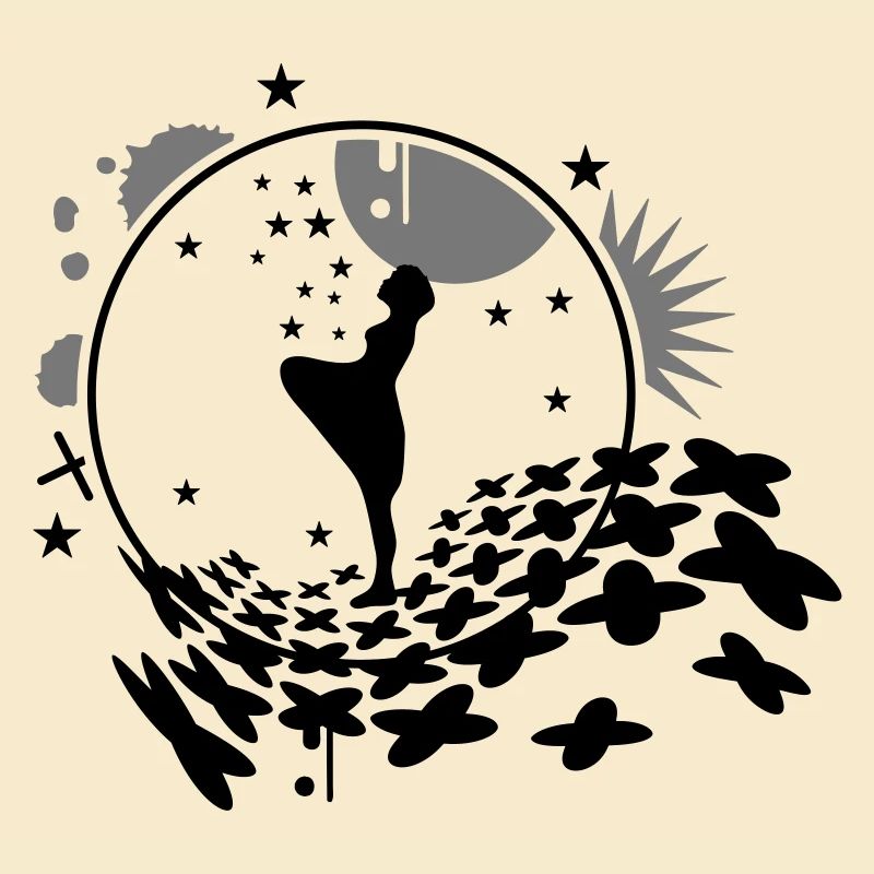 Die Sterntaler Mädchen mit Sterne