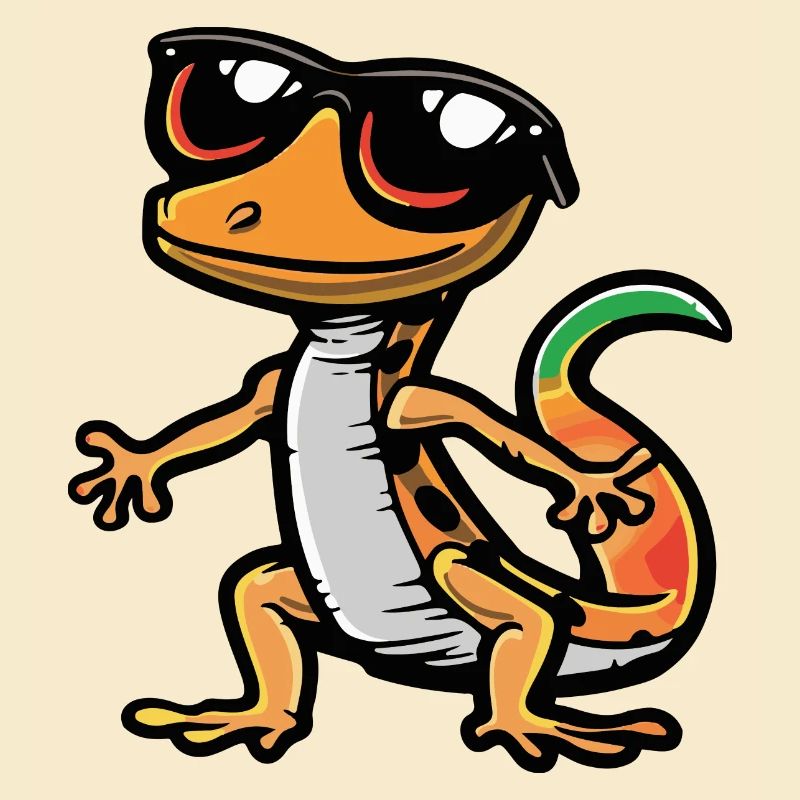 Lizard Comic Cool