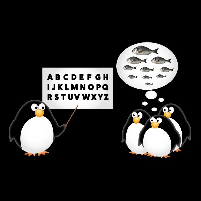 Schule - Pinguin