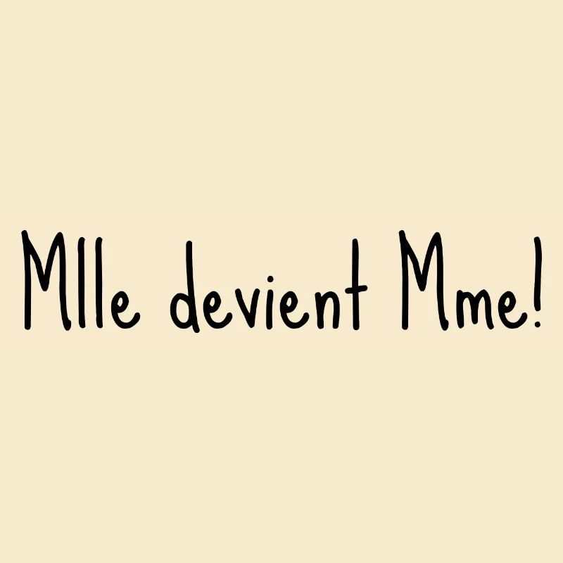 Mlle devient mme