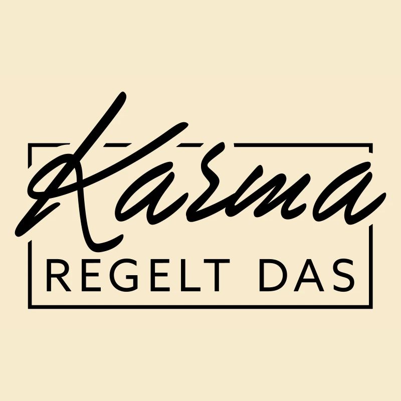 Karma regulates this